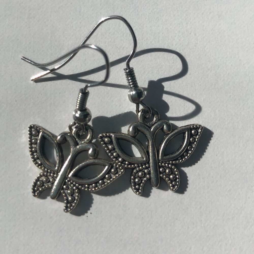 butterfly earrings